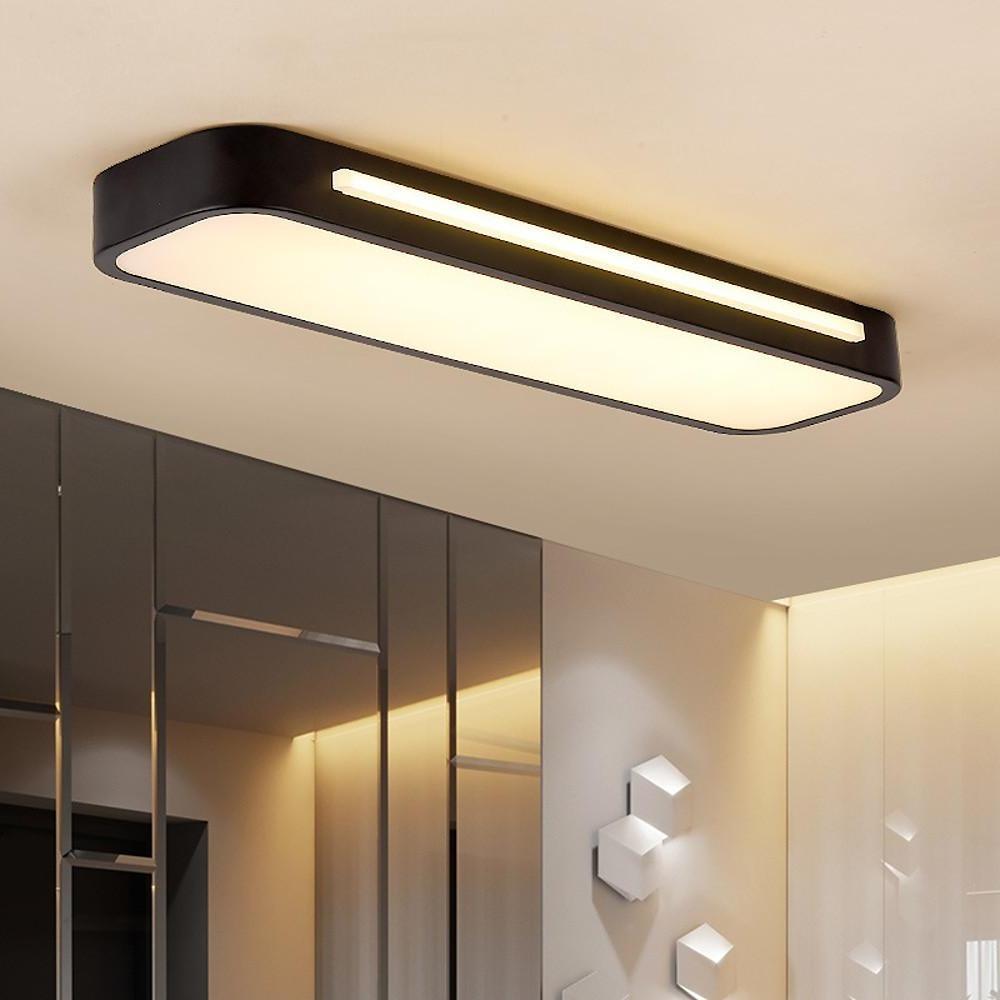 NordicLine: Long LED Ceiling Light Minimalist – Modern & Stylish for Dining Rooms & Living Rooms