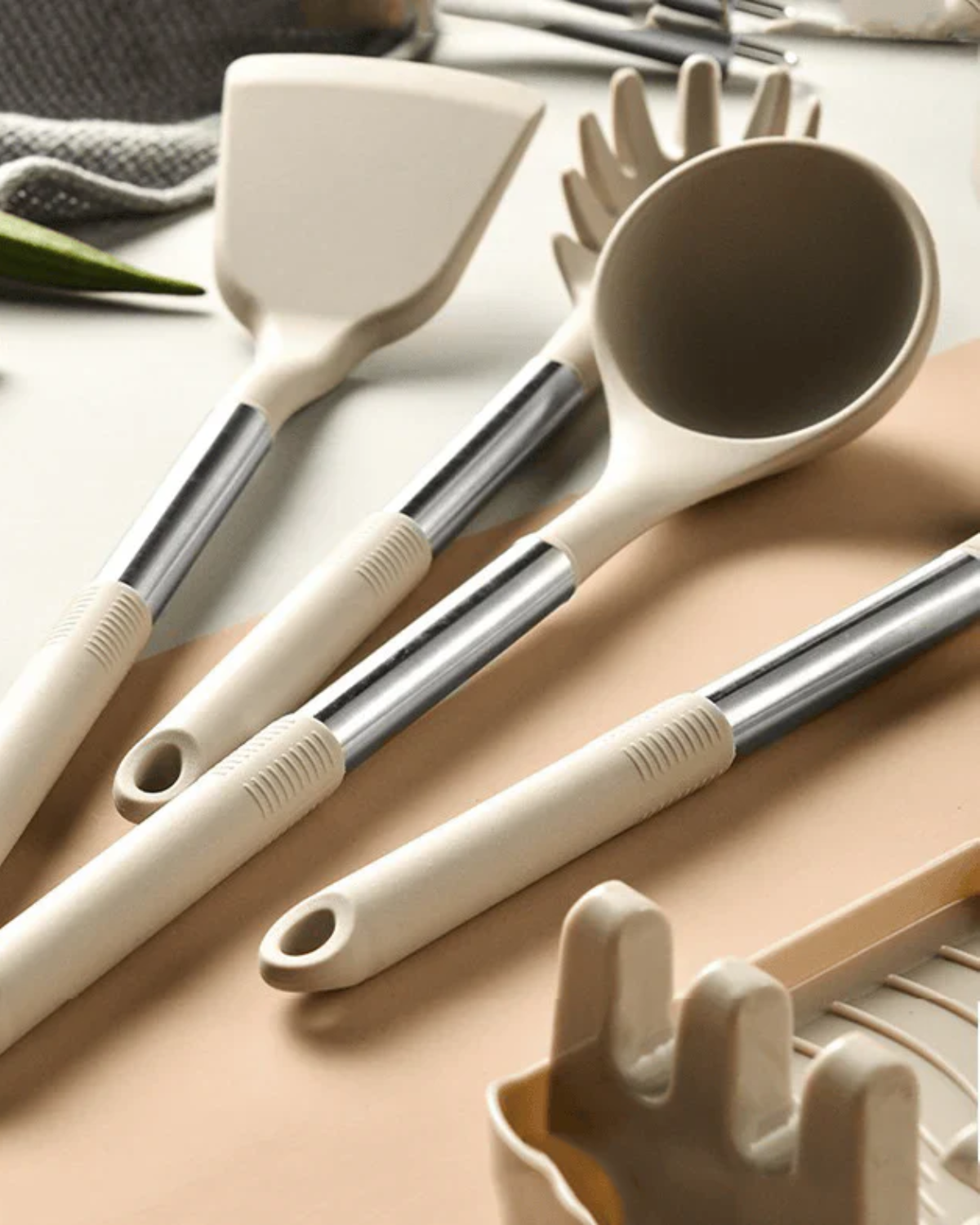 NordicChef: Silicone Kitchen Utensils – 13-Piece Set Heat Resistant & BPA-Free for Modern Kitchens