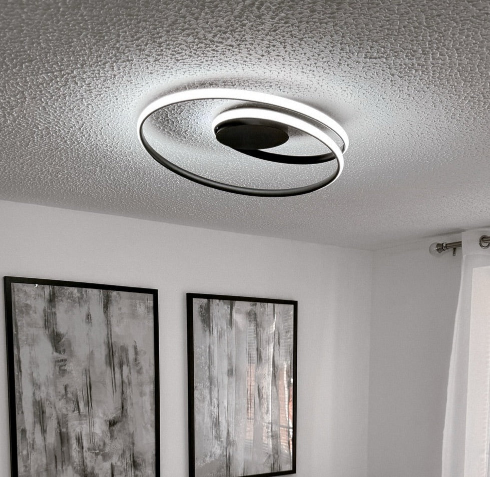 NordicIron: Minimalistic LED Ceiling Light Iron Modern – Stylish & Functional for Living Room & Bedroom