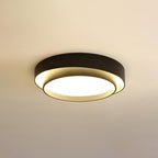 Norvyn: Round LED Ceiling Light in Nordic Art Deco Style – for Living Room & Bedroom