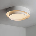 Norvyn: Round LED Ceiling Light in Nordic Art Deco Style – for Living Room & Bedroom