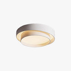 Norvyn: Round LED Ceiling Light in Nordic Art Deco Style – for Living Room & Bedroom