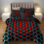 NovaTraum: Modern Duvet Cover Set – Soft, Breathable & Decorative with Cosmic Pattern for Bedroom