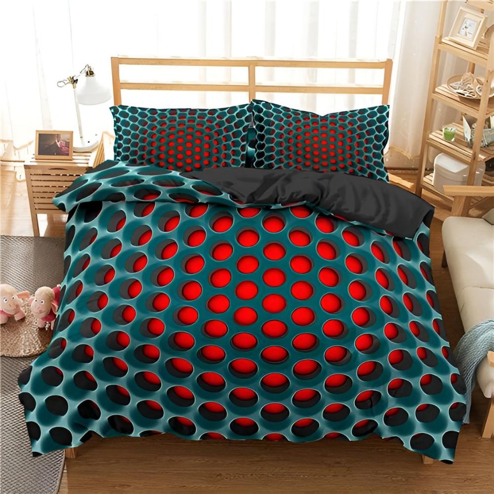 NovaTraum: Modern Duvet Cover Set – Soft, Breathable & Decorative with Cosmic Pattern for Bedroom