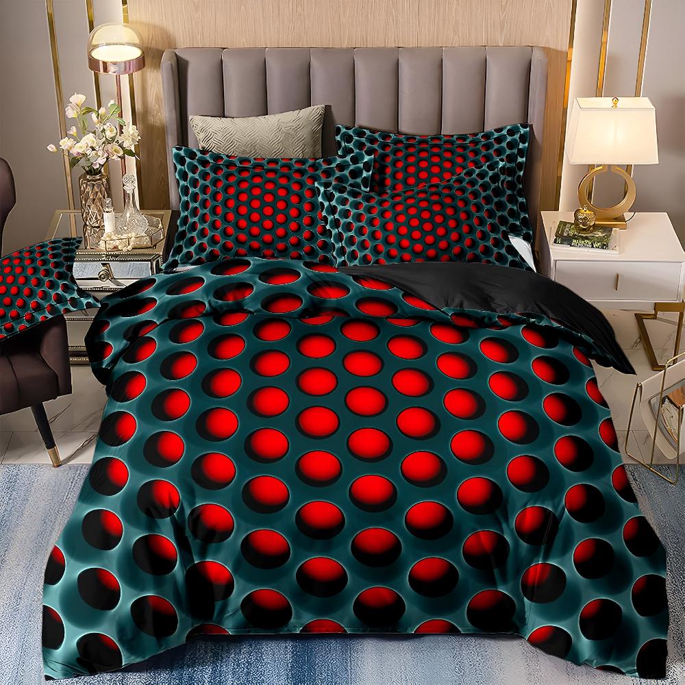 NovaTraum: Modern Duvet Cover Set – Soft, Breathable & Decorative with Cosmic Pattern for Bedroom