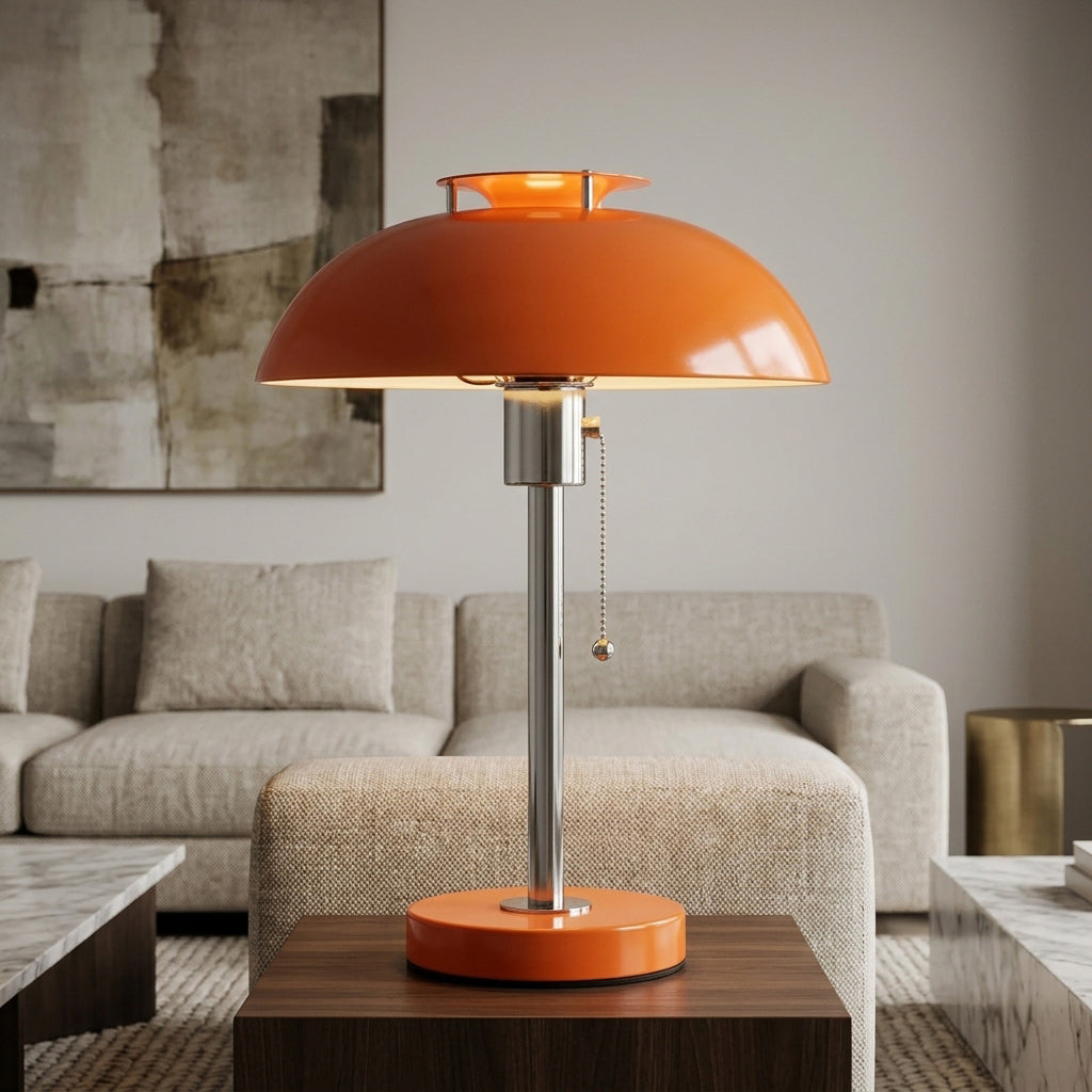 Nova Iron Dome Retro Table Lamp