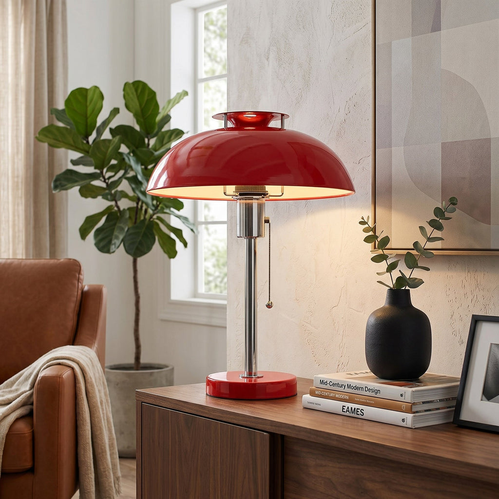 Nova Iron Dome Retro Table Lamp