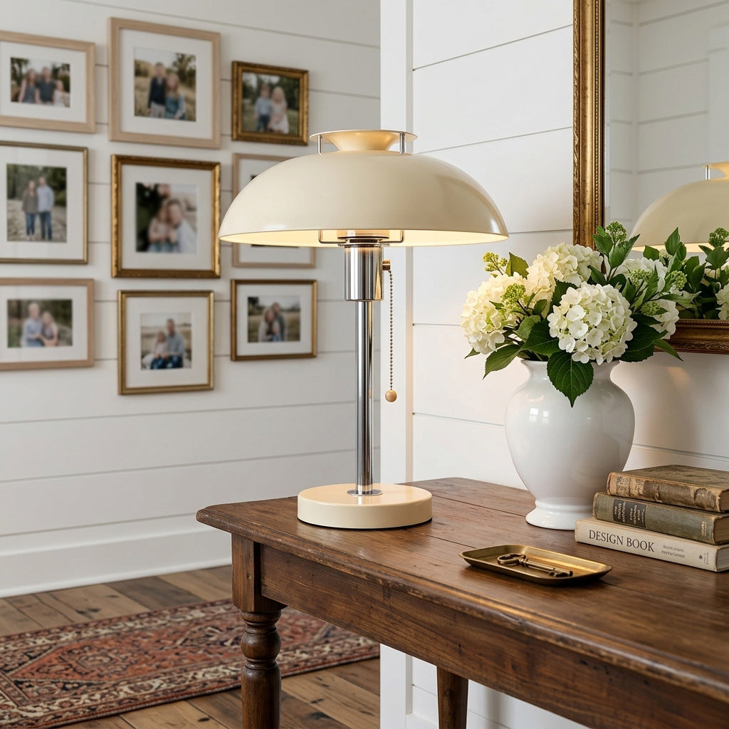 Nova Iron Dome Retro Table Lamp