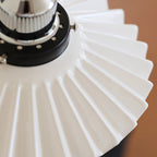 Nova Pleated Ceramic Pendant Lamp