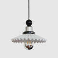 Nova Pleated Ceramic Pendant Lamp