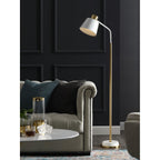 Novak Angled Task Arm Metal Floor Lamp