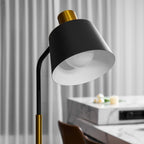 Novak Angled Task Arm Metal Floor Lamp