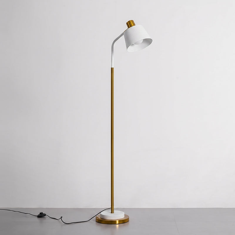 Novak Angled Task Arm Metal Floor Lamp