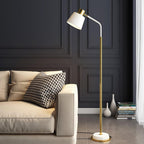 Novak Angled Task Arm Metal Floor Lamp