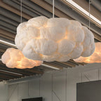 Nuvora: Cloud-Shaped LED Pendant Light – for Living Room & Children's Room