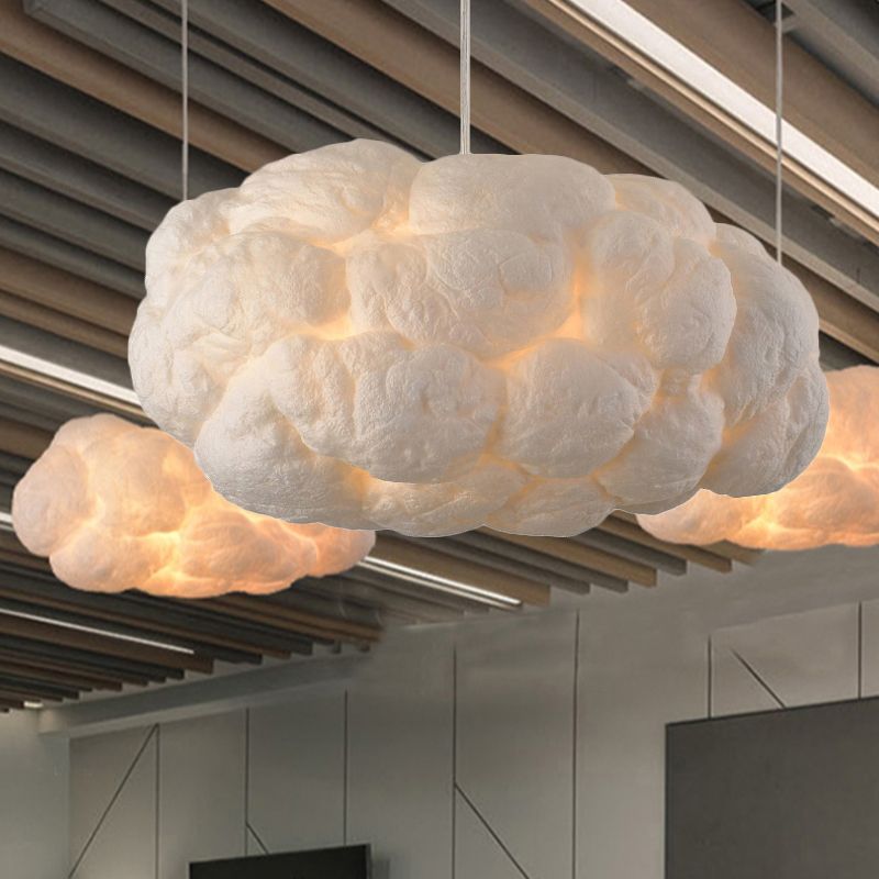 Nuvora: Cloud-Shaped LED Pendant Light – for Living Room & Children's Room