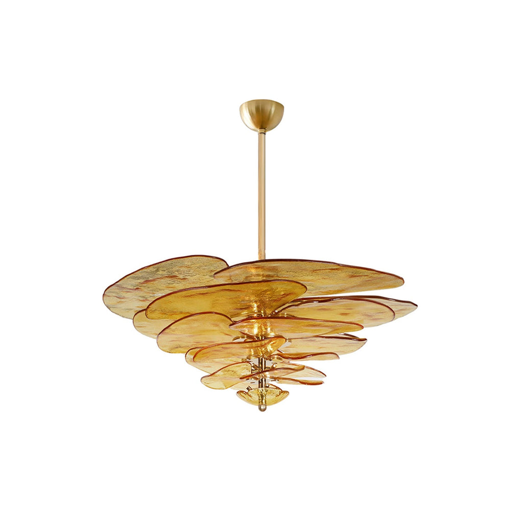 Nympha Tiered Glass Chandelier