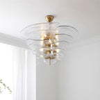 Nympha Tiered Glass Chandelier