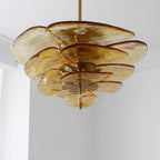 Nympha Tiered Glass Chandelier