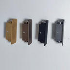 Nordic Minimalist Aluminum Rectangular LED Wall Sconce with 2 Lights