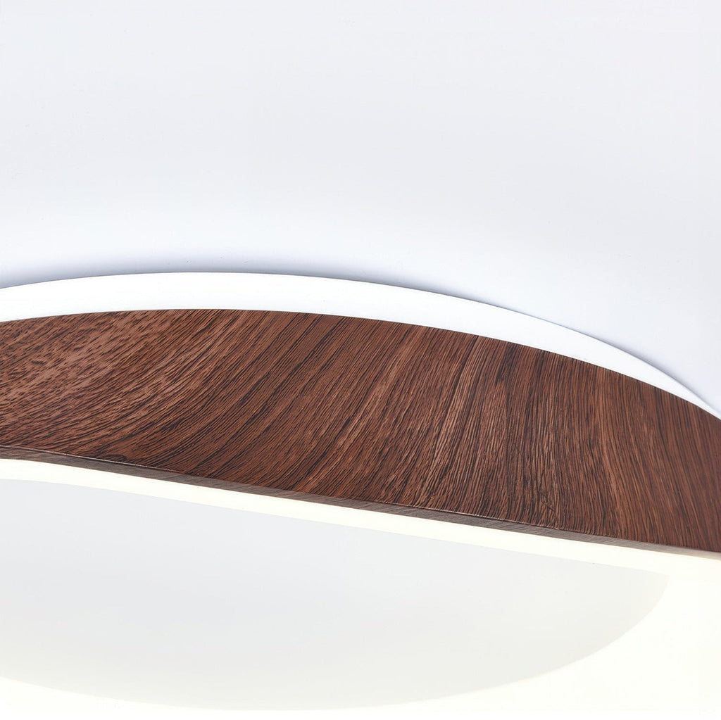 Boreal Ceiling Light | Scandinavian Wood Grain, Energy-Efficient LED