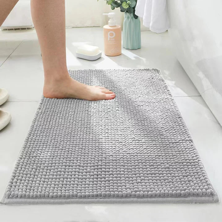 VeluSoft: Soft Bath Mat – Non-Slip & Quick-Drying Bathroom Rug