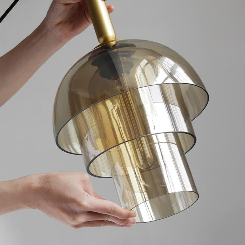 Lumivann - Minimalist Glass Dome Pendant Lamp