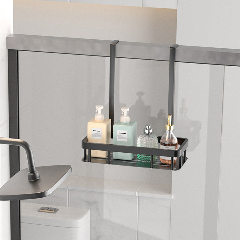 Carbon Steel Shower Caddy - Durable Space-Saving Bathroom Organizer