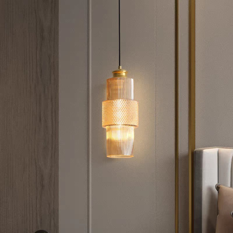 Cavèra - Modern Copper Glass Pendant Lamp