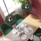 Bello Pendant Light | Marble & Iron, Adjustable Height