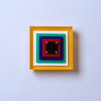 Memphis Bauhaus Square Wall Sconce LED 1-Light