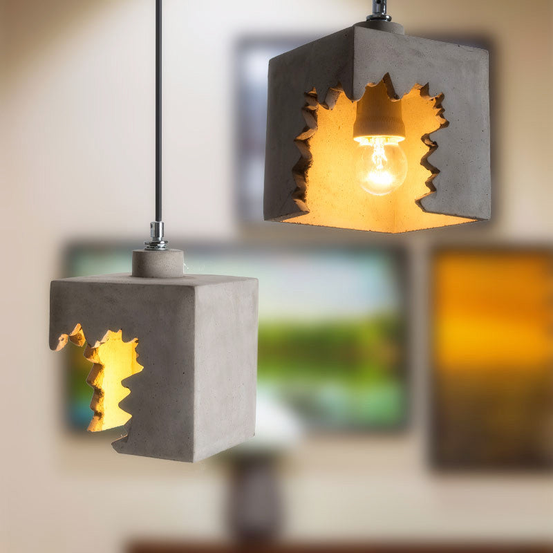Virrelon - Scandinavian concrete pendant lamp