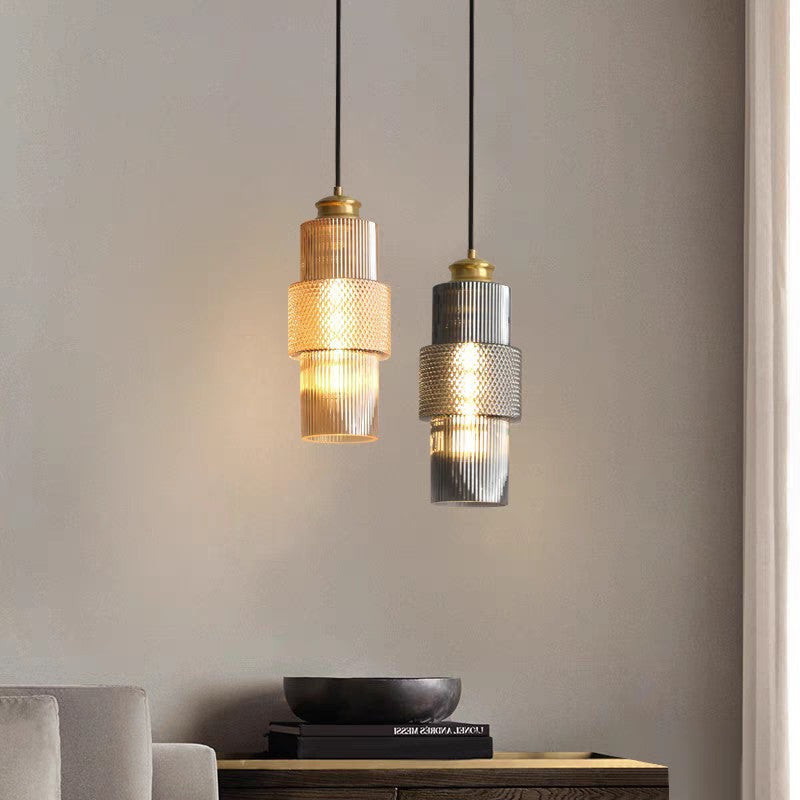 Cavèra - Modern Copper Glass Pendant Lamp