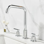 AquaVente: 3-Hole Bathroom Faucet – Classic & Functional