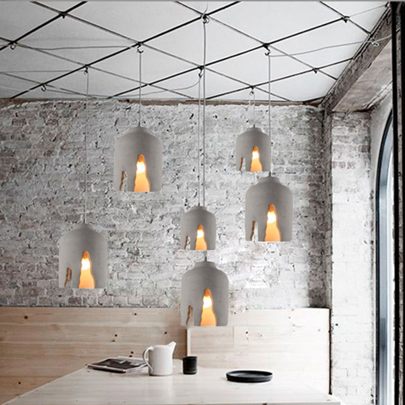 Virrelon - Scandinavian concrete pendant lamp