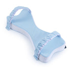 Leg Pillow, Memory Foam Fill, Ergonomic Shape, Washable Cover