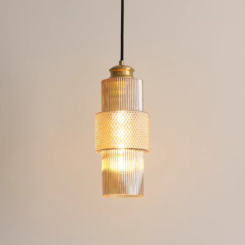 Cavèra - Modern Copper Glass Pendant Lamp