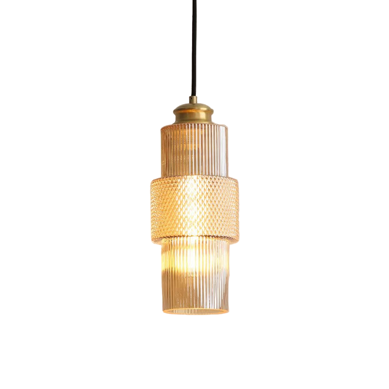 Cavèra - Modern Copper Glass Pendant Lamp