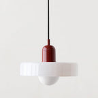 Luna Colored Glass Pendant Light | Adjustable Height, Modern Design