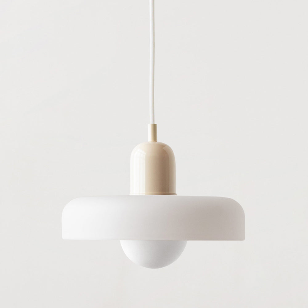 Luna Colored Glass Pendant Light | Adjustable Height, Modern Design