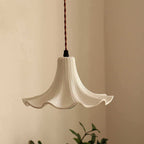 Floréa - French Ceramic Flower Pendant Lamp
