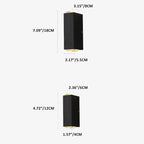 Fino LED Buitenlamp | Waterdicht, Up & Down Beam Aluminium
