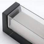 Nordic Minimalist Acrylic Rectangular Outdoor Wall Light LED Up-Down