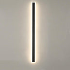 Stylish Elongated LED Acrylic Outdoor Wall Light - Waterproof and Minimalist Design