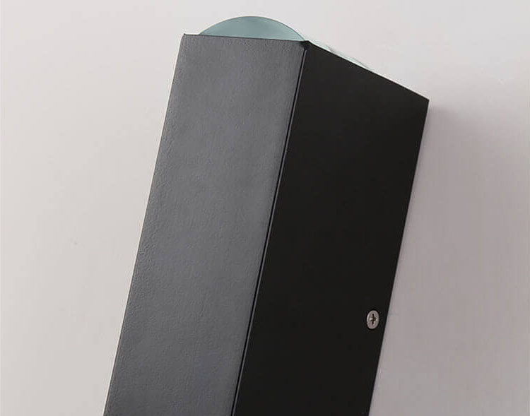 Contemporary Rectangular LED Outdoor Wall Light