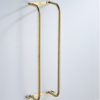 StilRaum: Towel Holder Bathroom – Elegant Wall Mount Made of Stainless Steel, Stable & Decorative for Small Bathrooms
