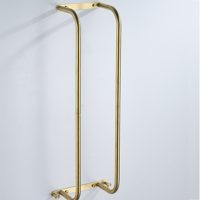 StilRaum: Towel Holder Bathroom – Elegant Wall Mount Made of Stainless Steel, Stable & Decorative for Small Bathrooms