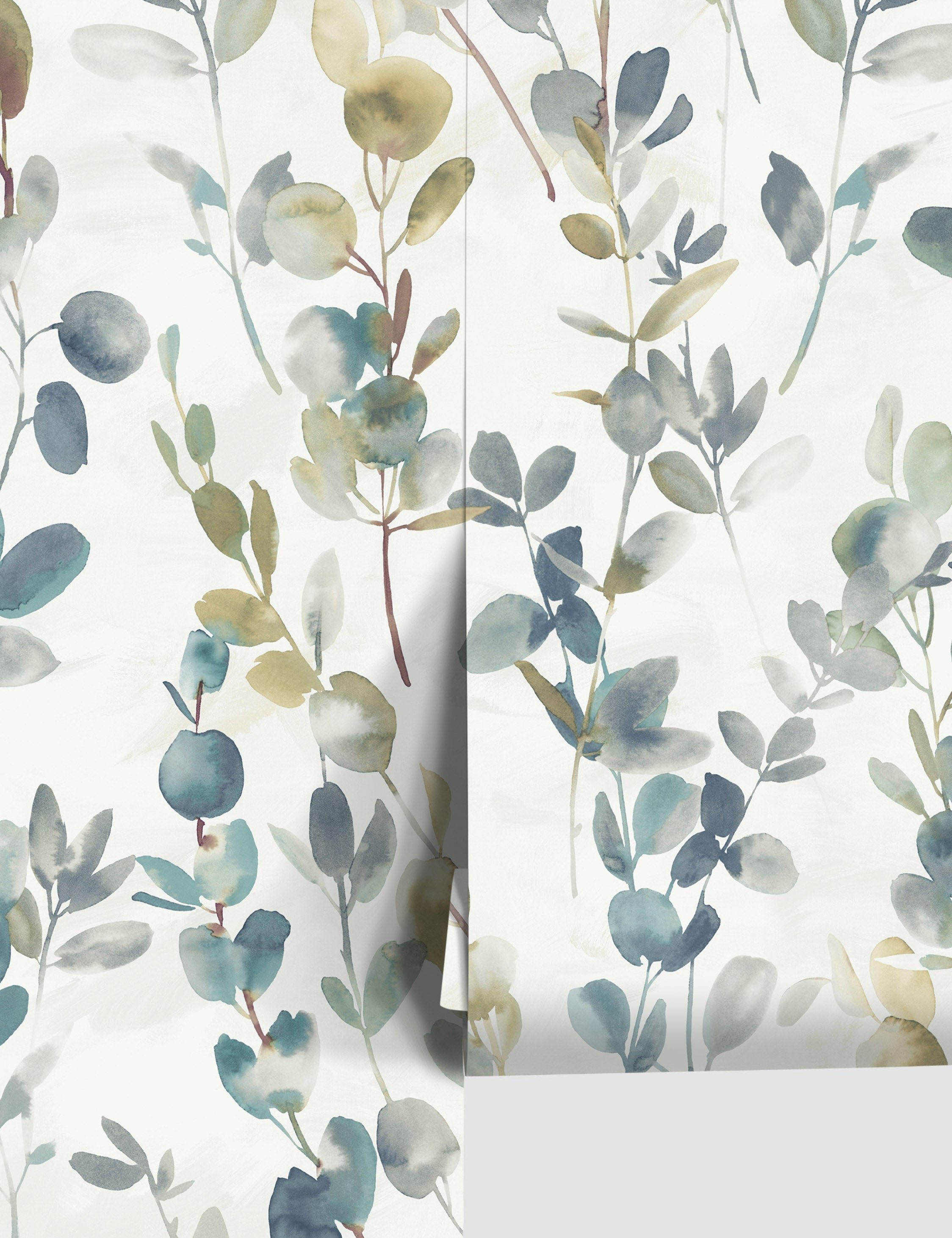 Joyful Eucalyptus Wallpaper by Candice Olson