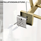 UpperShelf: Towel Holder for the Bathroom – Multifunctional, Wall-Mounted Metal Stand with Shelf, Decorative and Space-Saving