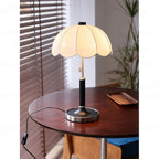 Odette Scalloped Floral Shade Table Lamp